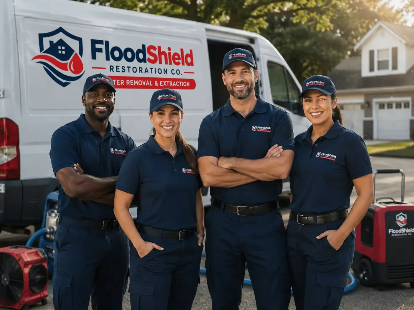 Flood Damage Restoration company in Steele, ND